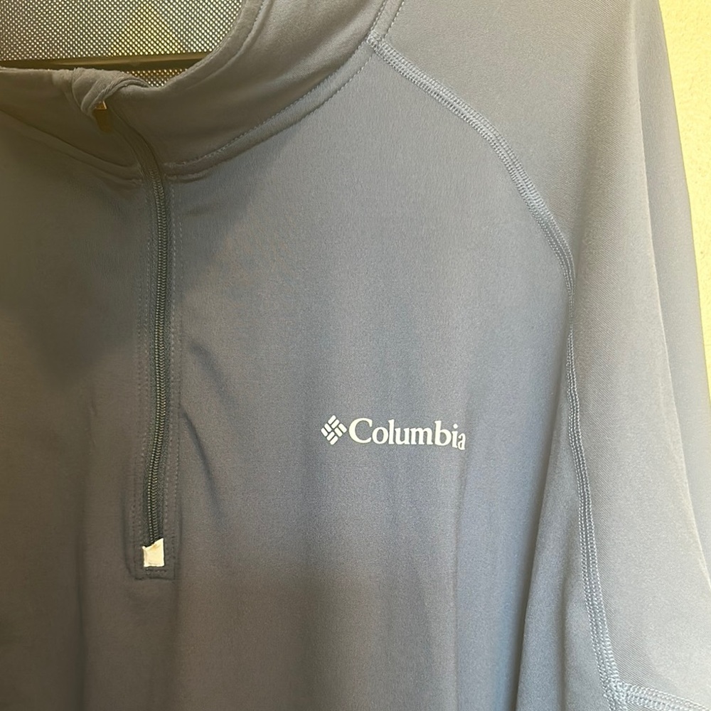 Columbia Navy Blue Performance Pullover - image 3